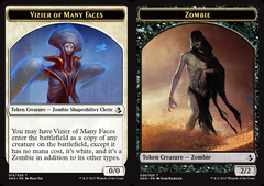 Token - Vizier of Many Faces // Zombie